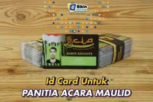 Pentingnya ID Card untuk Panitia Acara Maulid Nabi