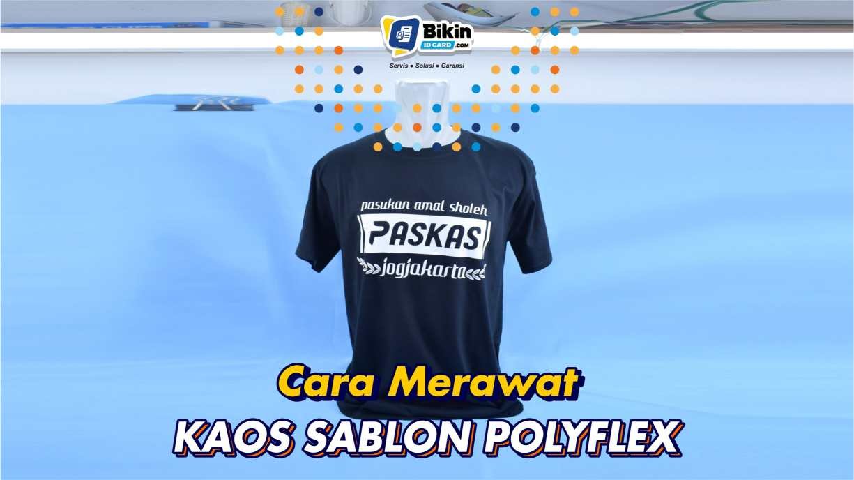 Cara Merawat Sablon Polyflex pada Kaos
