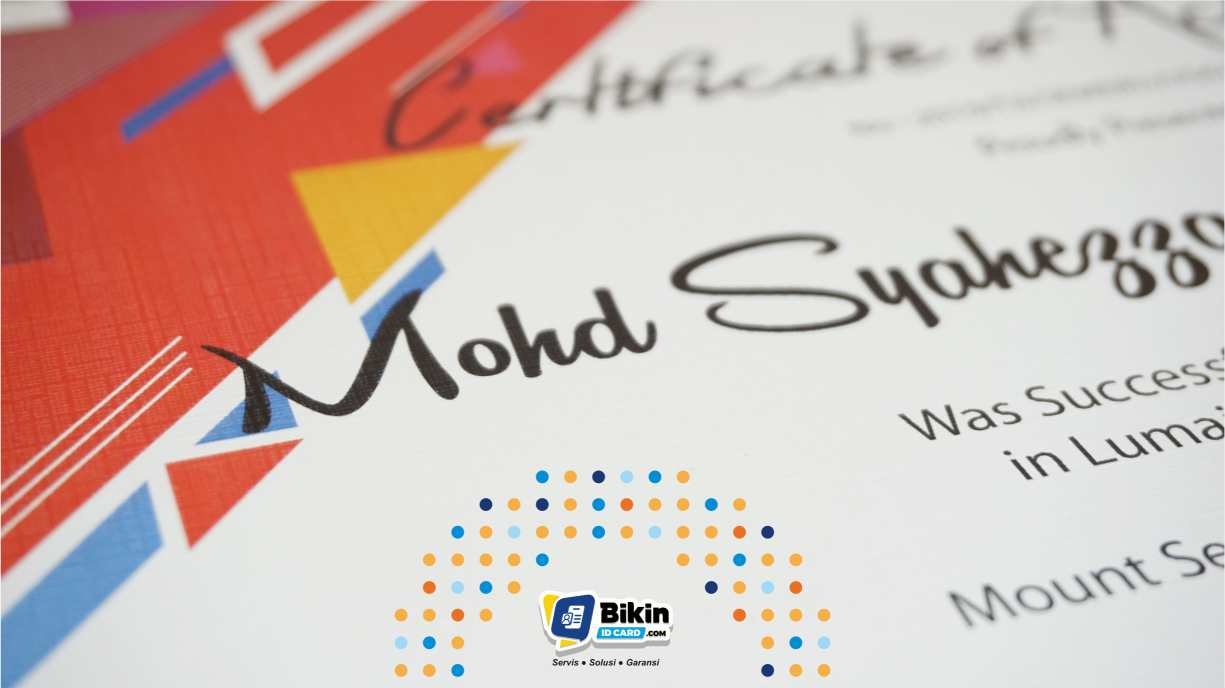 foil printing contoh