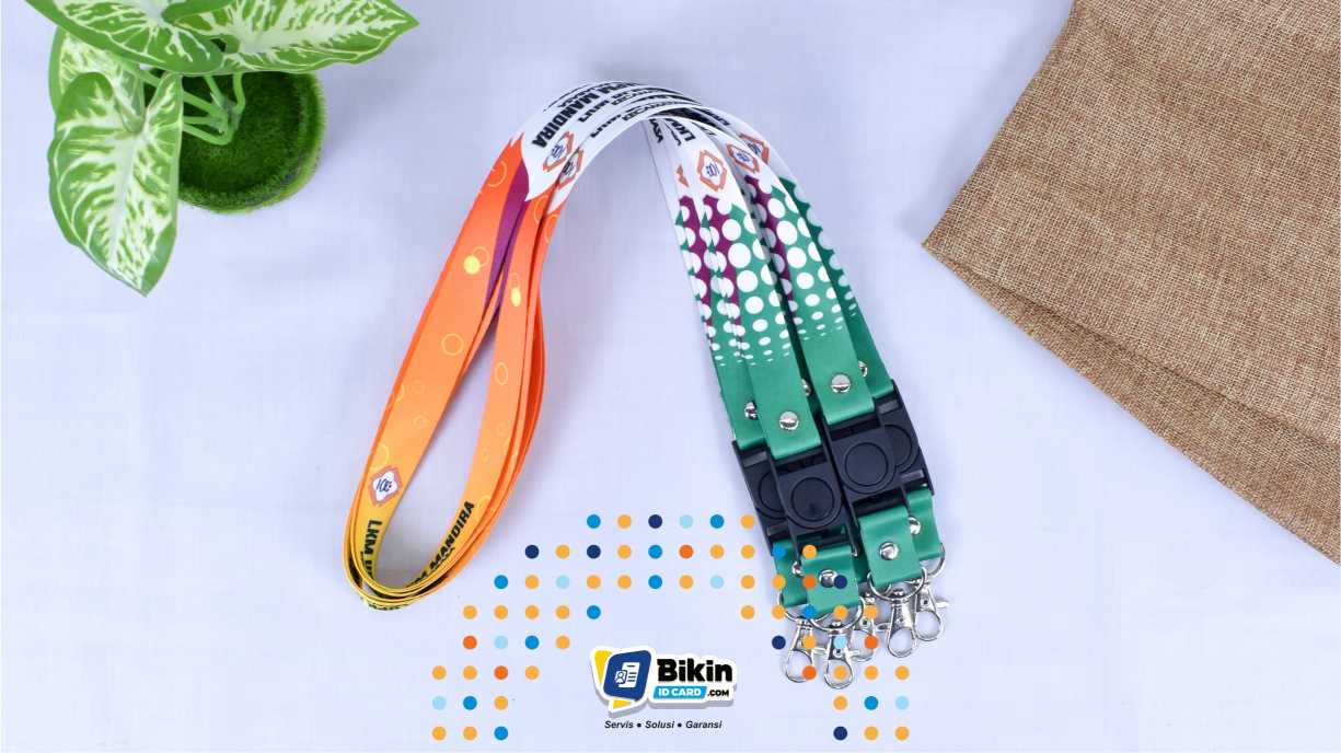 bahan lanyard contoh