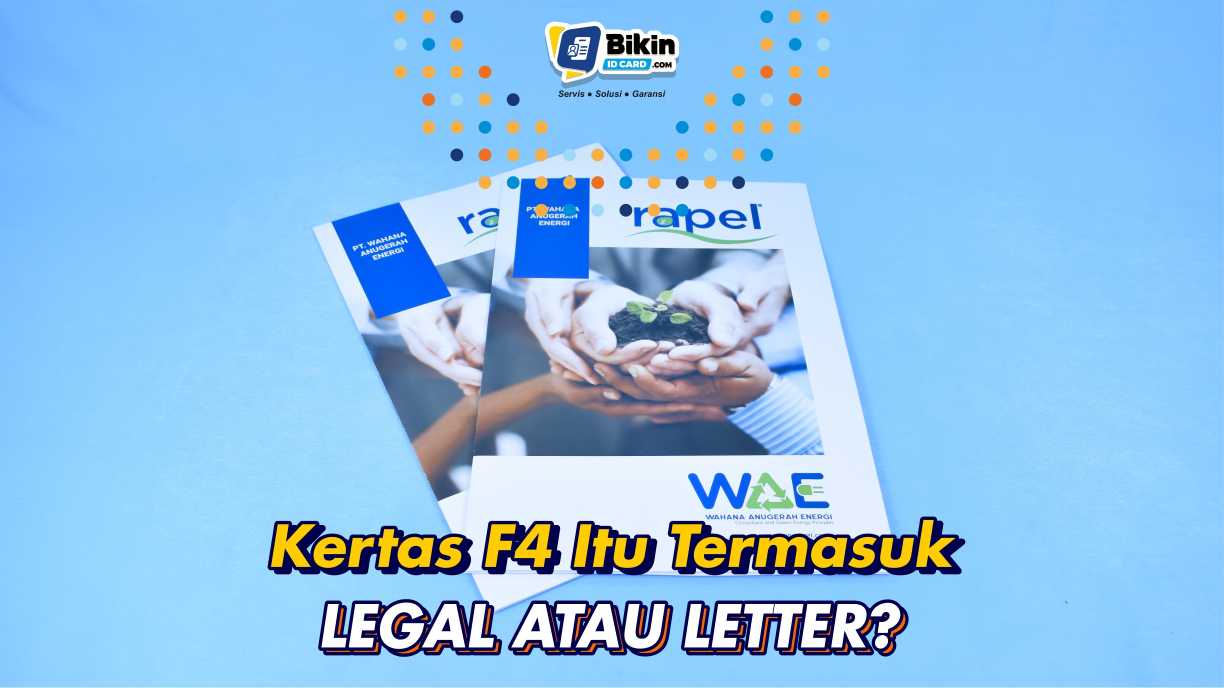 f4 itu legal atau letter